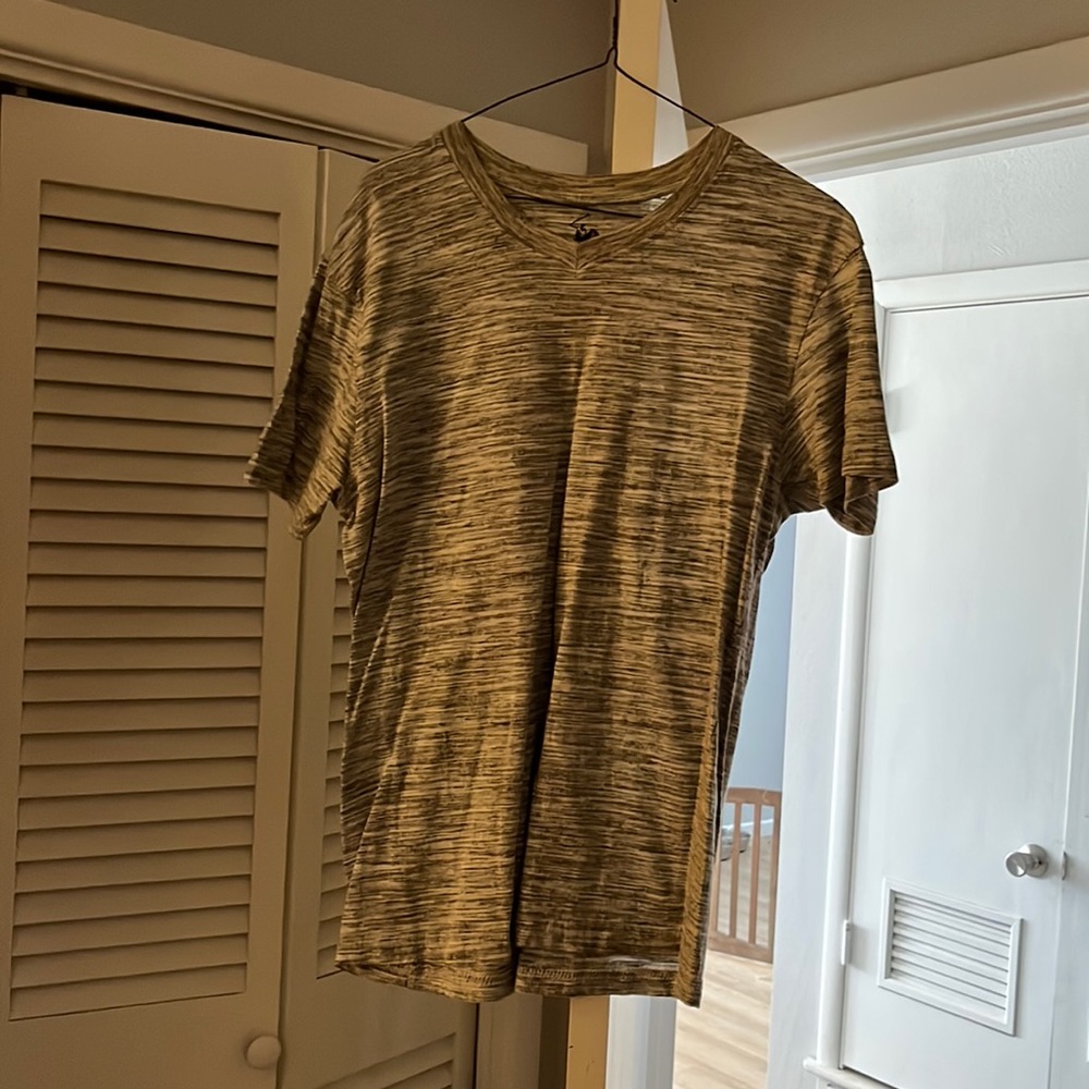 Grey Polo RL V-Neck.